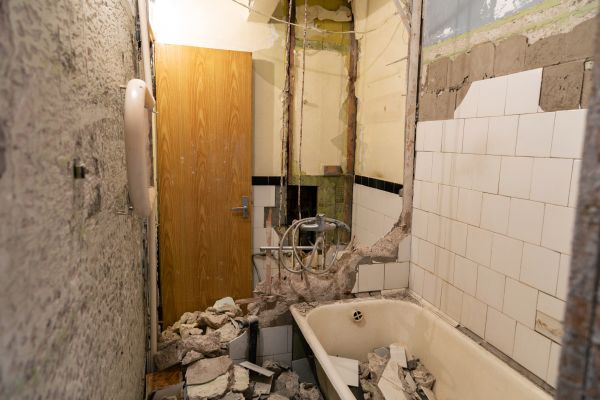 Shower Tile Demolition in Mechanicsburg