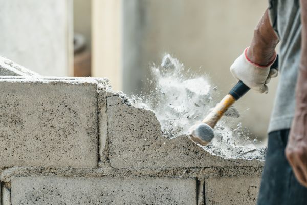 Block Wall Demolition in Mechanicsburg